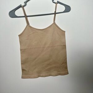 Dynamic Ribbed adjustable strap cami